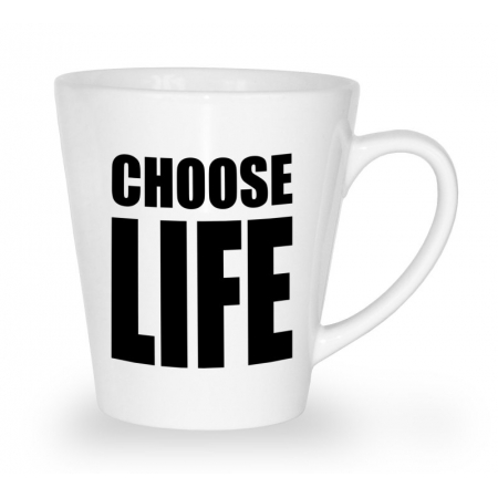 Blogerski kubek latte Choose life